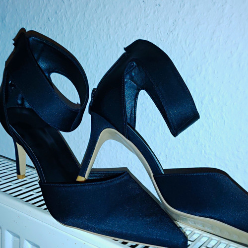 Damen pumps schwarz spitz - pumps,