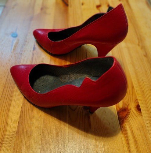 Edle högl pumps rot - edle,
