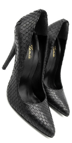 Jamie black textured - black,