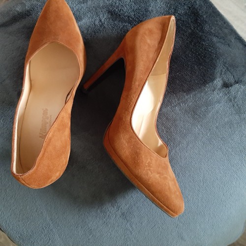 Damen wildleder pumps braun - damen,