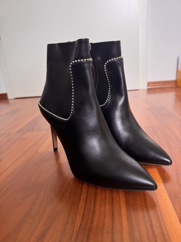 Hugo boss leder stiefeletten - leder,