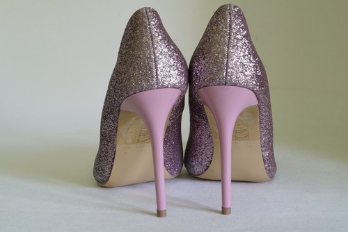 Glitzer high heels pink - glitzer,