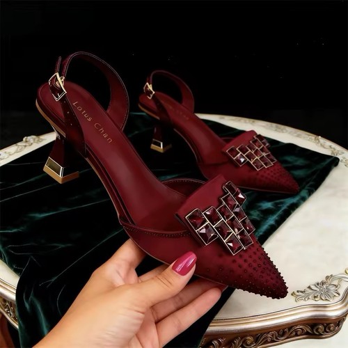 Damen high heels spitze - high,