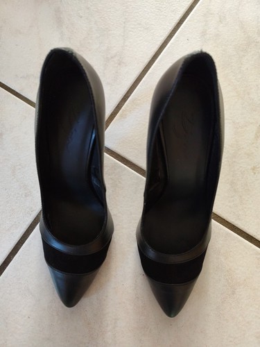 Pump high heels leder - pump,