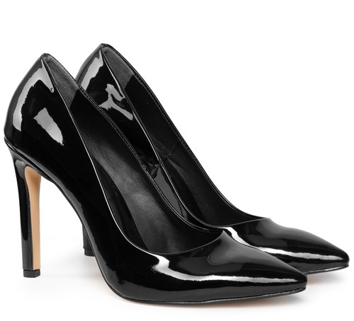 Pumps schwarz lack - lack, high