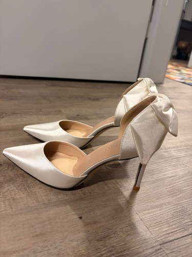 Weisse elegante schuhe high - weisse,